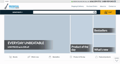 Desktop Screenshot of musicalinstrumentshoppe.com